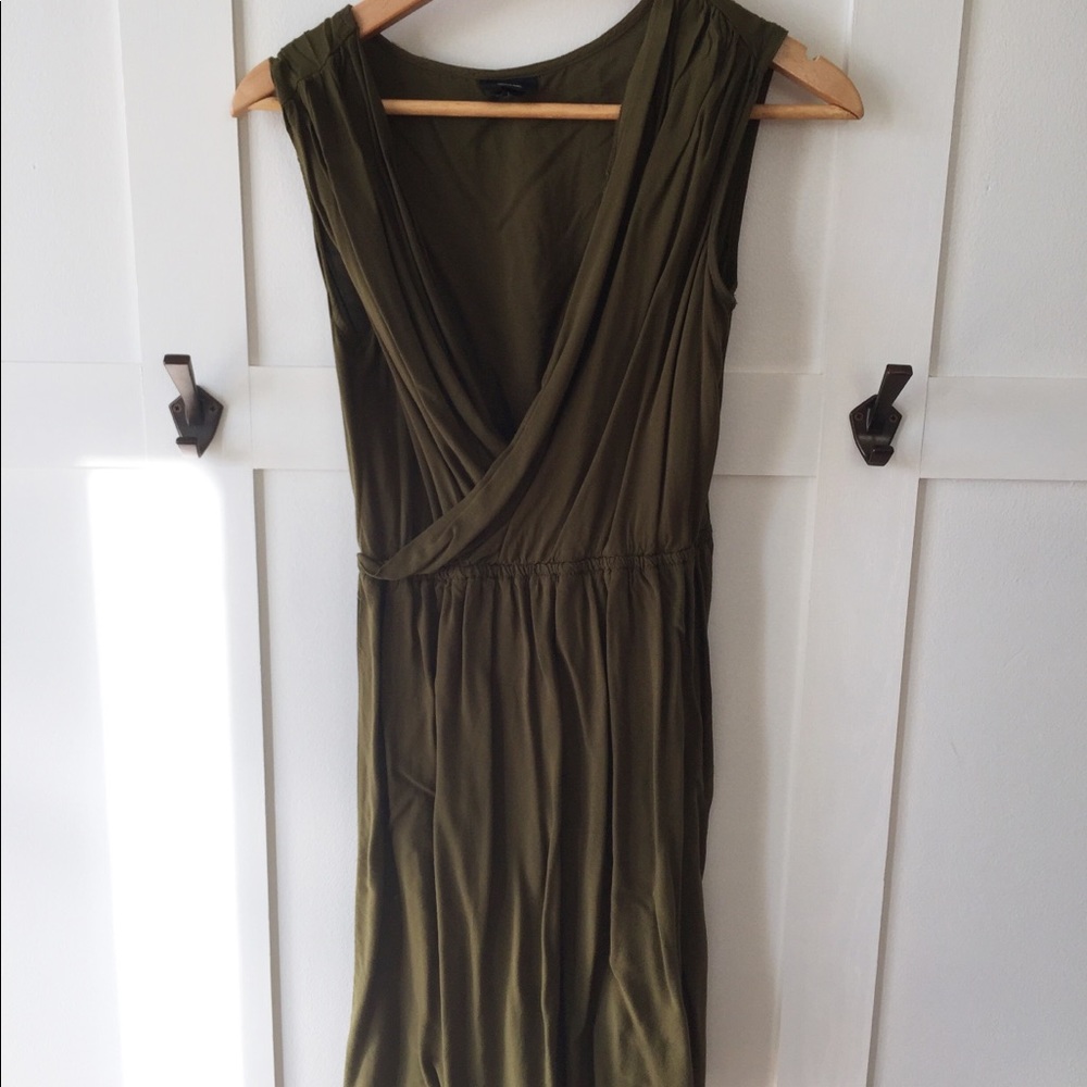 Olive lightweight dress